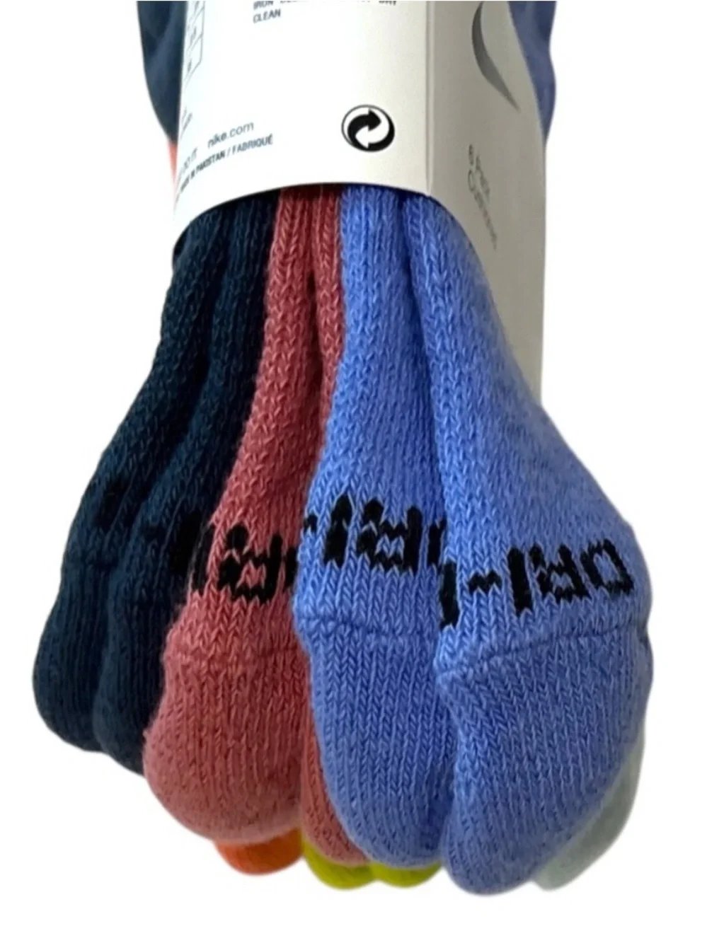 Kids Nike Dri-FIT Performance Plus Cotton Cushioned Socks 12 Pairs Multicolor